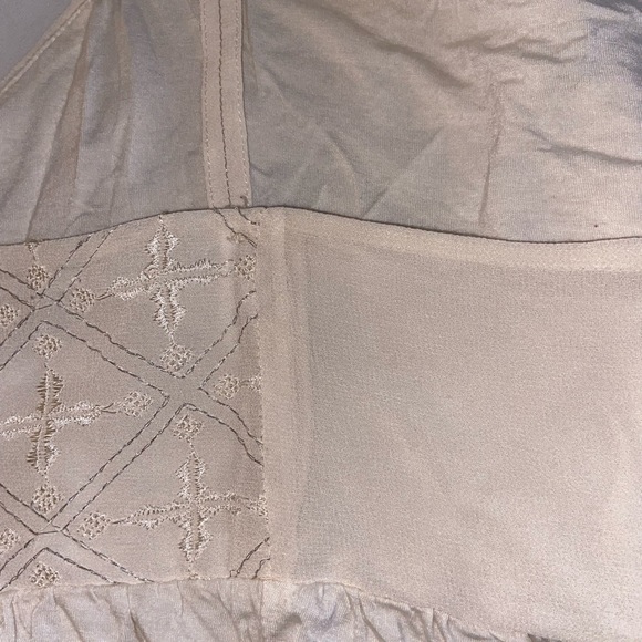 American Eagle white babydoll tank - Picture 7 of 9